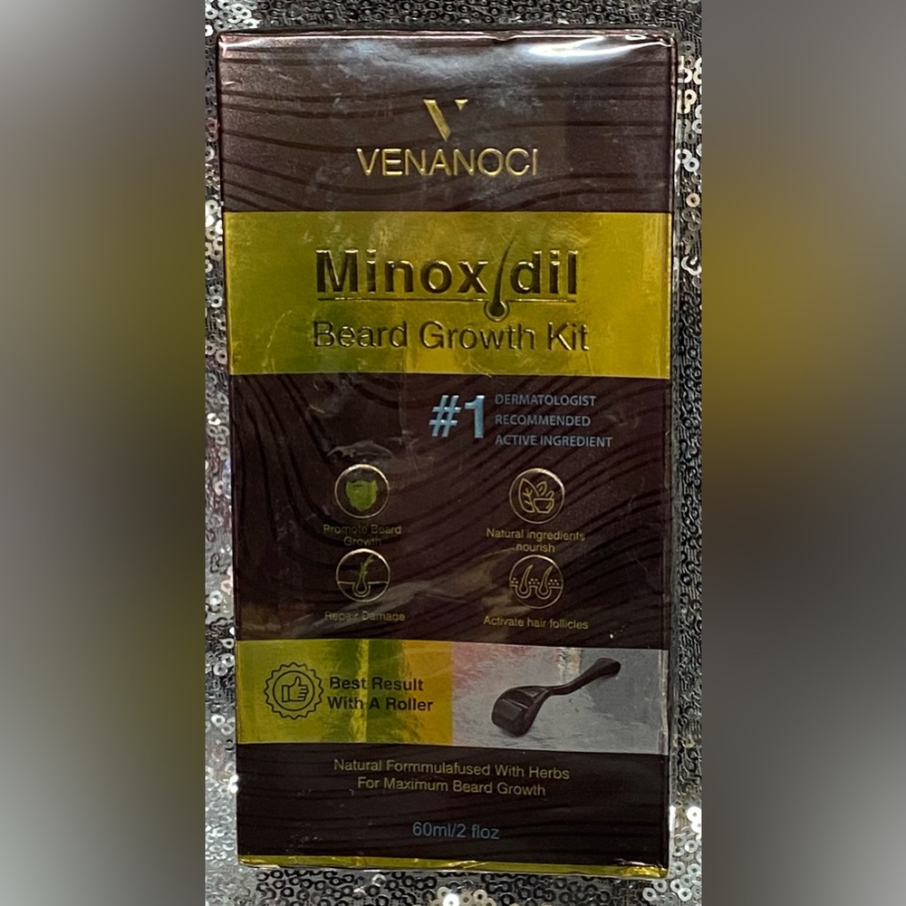 Venanoci Beard Growth Kit, Factory Sealed